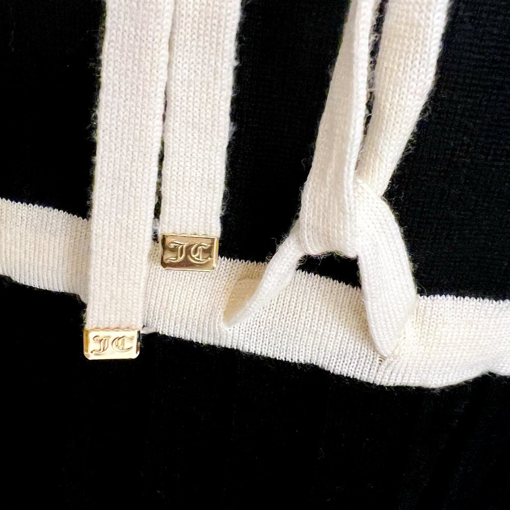 Juicy Couture Merino Wool Tennis Dress Drop Waist Tie Pleated NWOT - Picture 7 of 9
